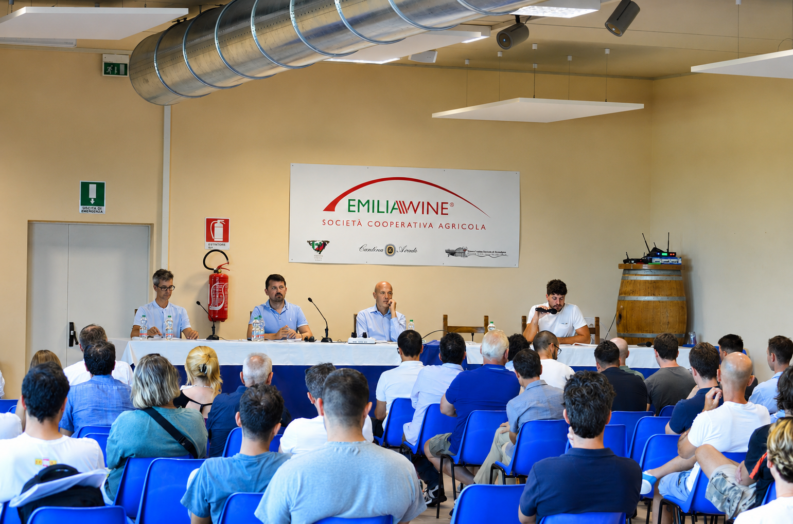 I giovani di Emilia Wine lanciano l’allarme per il vino
