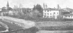 Quando il Canale di Secchia entrava in centro a Reggio sotto le antiche mura
