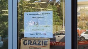 Agonia Ecu: da oggi 28 luglio serrande abbassate anche in via Torricella