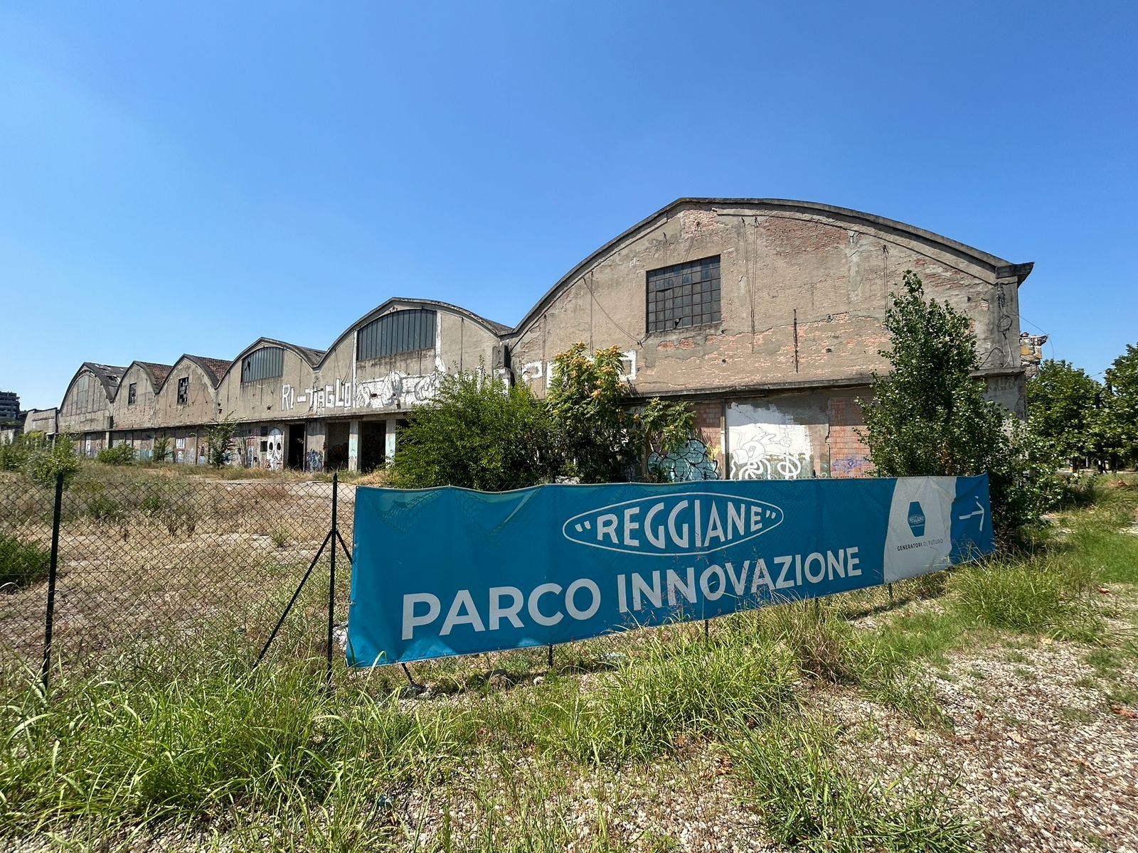 Reggiane, dal Campovolo la porta d’ingresso al Parco Innovazione