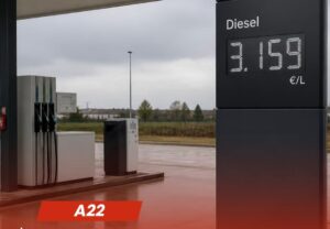 La corsa folle del carburante, oltre 3 euro per un litro di diesel in A22