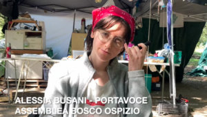 Video-intervista: a bosco Ospizio anche una rappresentanza No Tav
