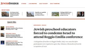 Ecco l’abiura richiesta agli educatori ebraici. Preside accusa Reggio: effetto a catena dell’antisemitismo