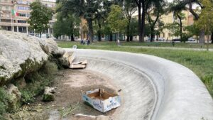 La cura del centro: fontane secche, quella dell’abate Bonini pattumiera